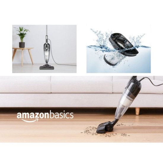Вертикална Безкабелна Прахосмукачка 2 в 1 Amazon Basics VSC02A16T-EU